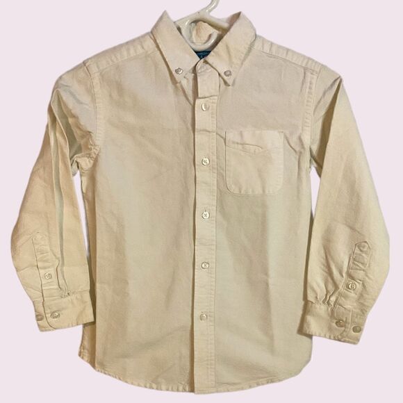 The Childrens Place Button Down Collared Dress Shirt Boys - Picture 1 of 3